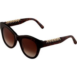 Okulary przeciwsłoneczne damskie aviatory: Stella McCartney Okulary przeciwsłoneczne avana/goldcoloured/brown
