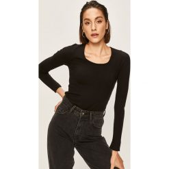 Answear - Sweter. Czarne swetry damskie ANSWEAR, s, bez wzorów, z elastanu, bez rękawów, bez kaptura. W wyprzedaży za 49,90 zł.