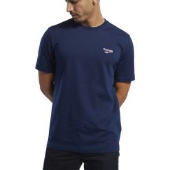 REEBOK CLASSICS VECTOR TEE > FK2667. Koszulki męskie Reebok, m, z aplikacjami, z bawełny, klasyczne, z kontrastowym kołnierzykiem, z krótkim rękawem, krótkie. Za 99,99 zł.