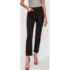 Tommy Hilfiger - Jeansy. Czarne jeansy damskie TOMMY HILFIGER, z podwyższonym stanem. Za 429,90 zł.