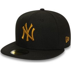 New Era New York Yankees Czapka z daszkiem Czarny. Czarne czapki męskie New Era, z haftami, z poliesteru. Za 128,95 zł.