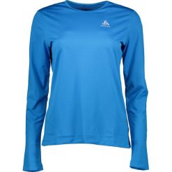 Koszulka sportowa "Amber Lo" w kolorze niebieskim. Niebieskie bluzki sportowe damskie Odlo Women, l, bez wzorów, z materiału, z okrągłym kołnierzem, bez rękawów, bez kaptura. W wyprzedaży za 129,95 zł.