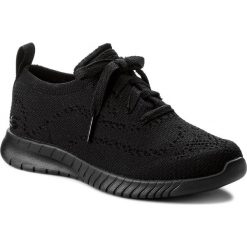 Buty SKECHERS - Wave-Lite 23630/BBK Black. Czarne buty sportowe damskie marki Skechers, bez wzorów, z tworzywa sztucznego, sportowe, na fitness i siłownię. Za 299,99 zł.