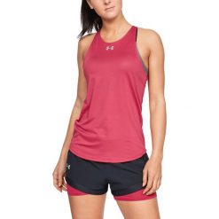 Under Armour Qualifier HexDelta Podkoszulek Czerwony Różowy. Różowe podkoszulki damskie Under Armour, xs, bez wzorów, z elastanu, bez kołnierzyka, bez rękawów. Za 206,95 zł.