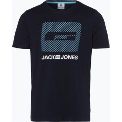 Jack & Jones - T-shirt męski – Comirko, niebieski. Niebieskie t-shirty męskie z nadrukiem Jack & Jones, m. Za 59,95 zł.