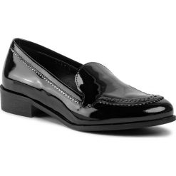 Lordsy SAGAN - 3687 Czarny Lakier. Czarne półbuty damskie Sagan, ze skóry, bez obcasa, na obcasie. Za 279,00 zł.