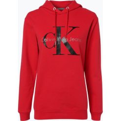 Bluzy damskie: Calvin Klein Jeans – Damska bluza nierozpinana, czerwony