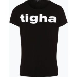 Tigha - T-shirt męski, czarny. Czarne t-shirty męskie z nadrukiem marki Tigha, m, z bawełny. Za 149,95 zł.