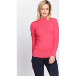 Koralowy Golf Spectral. Pomarańczowe golfy damskie marki Born2be, xl. Za 54,99 zł.