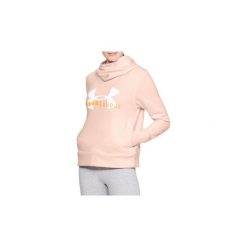 Bluzy Under Armour Rival Fleece Logo Hoodie 1321185-805. Szare bluzy damskie Under Armour, s, bez wzorów, bez rękawów, bez kaptura. Za 179,99 zł.
