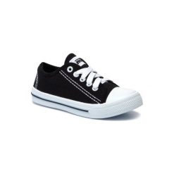 MB 4BS11/9 Czarny. Czarne trampki chłopięce MB, bez wzorów, z materiału, bez zapięcia. Za 49,99 zł.