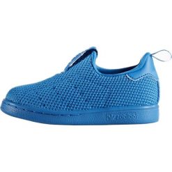 Adidas Originals STAN SMITH 360 SC I Tenisówki i Trampki shoblu. Niebieskie trampki dziewczęce adidas Originals, z tworzywa sztucznego. W wyprzedaży za 148,85 zł.