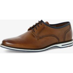 Lloyd - Męskie buty sznurowane ze skóry – Detroit, beżowy. Brązowe buty sportowe męskie Lloyd, ze skóry, na sznurówki, tenisowe. Za 649,95 zł.