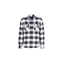Koszule z długim rękawem Dickies SACRAMENTO. Czarne koszule męskie marki Dickies, s, bez wzorów, bez kołnierzyka, z długim rękawem. Za 219,00 zł.