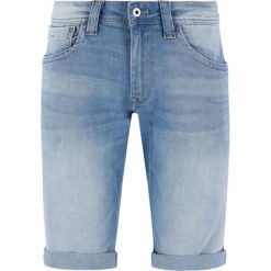 Szorty jeansowe Pepe Jeans Cash PM800074. Niebieskie spodenki i szorty męskie Pepe Jeans, m, bez wzorów, z elastanu. Za 259,00 zł.