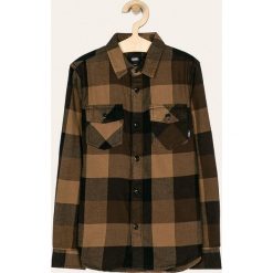 Vans - Koszula dziecięca 129-173 cm. Pomarańczowe koszule chłopięce Vans, z bawełny, casualowe, długie. W wyprzedaży za 159,90 zł.