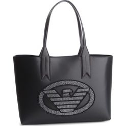 Torebka EMPORIO ARMANI - Y3D081 YGE1X 83225 Black/Gunmetal. Czarne torebki klasyczne damskie marki Emporio Armani, bez wzorów, ze skóry ekologicznej, klasyczne, bez dodatków. Za 839,00 zł.