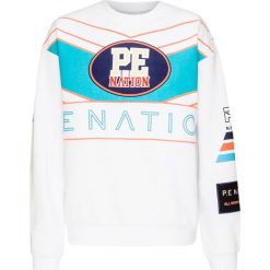 Bluza P.E NATION SECURE DEFENCE. Białe bluzy damskie z nadrukiem, z bawełny. W wyprzedaży za 698,00 zł.