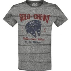 T-shirty męskie: Star Wars Solo: A Star Wars Story – Solo And Chewie T-Shirt odcienie szarego