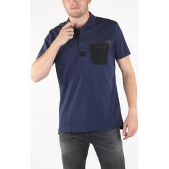 Diesel T-Temp Polo Koszulka Niebieski. Niebieskie podkoszulki męskie Diesel, l, bez wzorów, z bawełny, bez rękawów. Za 369,95 zł.
