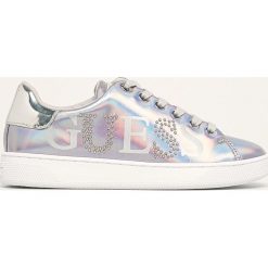Guess Jeans - Buty. Szare buty sportowe damskie Guess Jeans, z jeansu. W wyprzedaży za 349,90 zł.