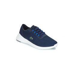 Buty Lacoste LT FIT 118 4. Niebieskie trampki męskie Lacoste, bez wzorów, bez zapięcia. Za 307,30 zł.