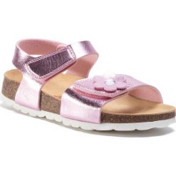 Sandały SUPERFIT - 6-00118-55 S Rosa. Różowe sandały dziewczęce Superfit, ze skóry ekologicznej, bez zapięcia. W wyprzedaży za 139,00 zł.