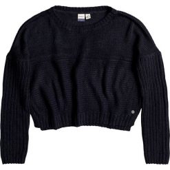 Swetry klasyczne damskie: Sweter „True” w kolorze czarnym