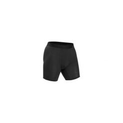 Bokserki trekkingowe | TREK 500 merino męskie. Czarne bokserki męskie FORCLAZ, bez wzorów, z elastanu. Za 59,99 zł.