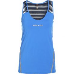 Topy sportowe damskie: Bogner Fire + Ice MADDY Top blue