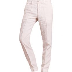 Chinosy męskie: 120% Lino PANTALONE UOMO Spodnie materiałowe natural