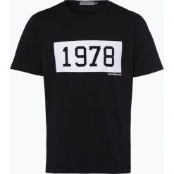 Calvin Klein Jeans - T-shirt męski, czarny. Czarne t-shirty męskie z nadrukiem Calvin Klein Jeans, l, z jeansu. Za 169,95 zł.