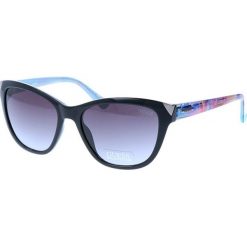 Okulary przeciwsłoneczne "GU7398" w kolorze czarno-niebieskim. Niebieskie okulary przeciwsłoneczne damskie marki Hugo Boss, Valentino, Guess, wakacyjne. W wyprzedaży za 169,95 zł.