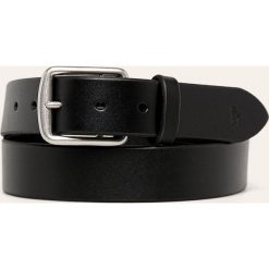 Polo Ralph Lauren - Pasek skórzany. Czarne paski męskie Polo Ralph Lauren, w paski, ze skóry. W wyprzedaży za 179,90 zł.