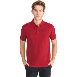 BOSS Pallas Polo Koszulka Czerwony. Czerwone podkoszulki męskie Boss, xl, bez wzorów, z bawełny, polo, bez rękawów. Za 357,95 zł.