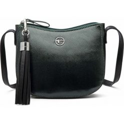 Tamaris torebka crossbody Magda 3151192, ciemnoznielona S. Torebki klasyczne damskie Tamaris, bez wzorów, ze skóry, bez dodatków. Za 189,00 zł.