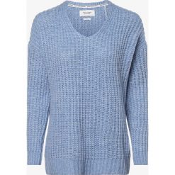 Marc O'Polo Denim - Sweter damski, niebieski. Niebieskie swetry damskie Marc O'Polo DENIM, xs, bez wzorów, z wełny, bez rękawów, bez kaptura. Za 619,95 zł.
