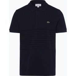 Lacoste - Męska koszulka polo – Regular Fit, niebieski. Niebieskie koszulki męskie Lacoste, m, w paski, klasyczne, bez rękawów. Za 329,95 zł.