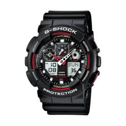 Zegarki męskie: Zegarek męski Casio G-Shock Standard Analog-Digital GA-100-1A4ER
