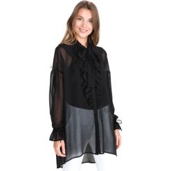 TWINSET Bluzka Czarny. Czarne bluzki damskie Twinset, s, bez wzorów, z poliesteru, bez kołnierzyka, bez rękawów. Za 733,95 zł.