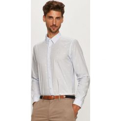 Lacoste - Koszula. Niebieskie koszule męskie Lacoste, s, bez wzorów, z bawełny, klasyczne, z klasycznym kołnierzykiem, z długim rękawem. Za 599,90 zł.