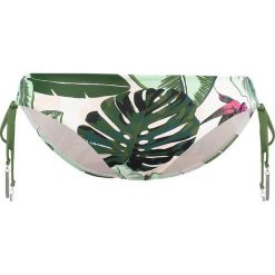 Stroje kąpielowe damskie: Seafolly PALM BEACH LOOP TIE SIDE HIPSTER Dół od bikini moss