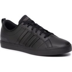 Sportowe Adidas VS PACE B44869. Czarne buty sportowe męskie Adidas, ze skóry ekologicznej, bez zapięcia. Za 199,99 zł.