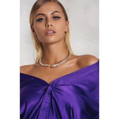 Naszyjniki damskie: NA-KD Accessories Naszyjnik w kształcie węża – Silver