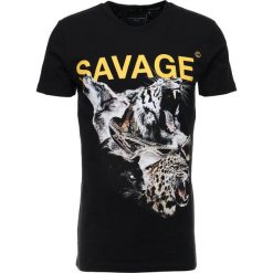 T-shirty męskie z nadrukiem: Criminal Damage BEAST TEE Tshirt z nadrukiem black/multi