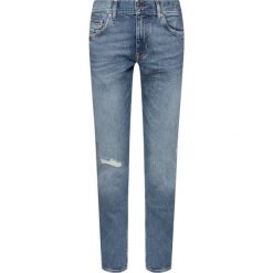 Jeansy Slim Fit TOMMY HILFIGER Bleecker Faded Stretch MW0MW11731. Niebieskie jeansy męskie TOMMY HILFIGER, m, bez wzorów. W wyprzedaży za 289,00 zł.
