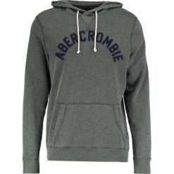 Bluzy męskie: Abercrombie & Fitch ARCH LOGO Bluza z kapturem green