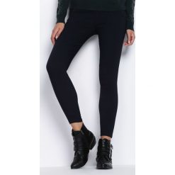 Granatowe Spodnie Across The Line. Czarne rurki damskie marki Born2be, l. Za 34,99 zł.