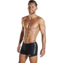 Kąpielówki męskie: Speedo Kąpielówki męskie Sports Logo Aquashort Black/Turquoise r. L (809528B874)