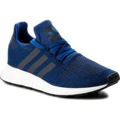 Buty adidas - Swift Run CG4118 Croyal/Nobink/Ftwwht. Niebieskie buty sportowe damskie marki Adidas, ze skóry ekologicznej. W wyprzedaży za 259,00 zł.